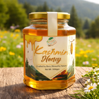 Imzak Organics | Pure Kashmiri Honey – Raw Himalayan Valley Honey | Natural Unprocessed Honey | Glass Jar