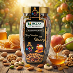 Imzak Organics | Dry Fruits in Honey – Premium Mixed Nuts Soaked in Pure Honey | Natural Immunity Booster