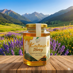 Imzak Organics | Pure Kashmiri Honey – Raw Himalayan Valley Honey | Natural Unprocessed Honey | Glass Jar