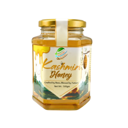 Imzak Organics | Pure Kashmiri Honey – Raw Himalayan Valley Honey | Natural Unprocessed Honey | Glass Jar